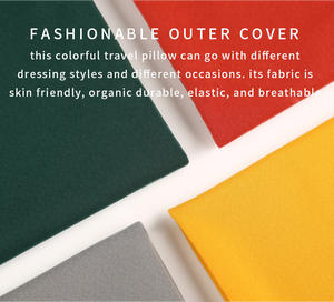 Almohada de Viaje en Forma de U para Avión, Almohada Cervical de Viaje, Almohada de Viaje de Espuma Viscoelástica para Coche, Accesorios de Viaje - Product Image 5