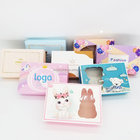 Caja de Cartón con Ventana Personalizada con Diseño de Dibujos Animados, Caja de Cartón con Ventana Troquelada en PET con Forma Especial para Regalos Infantiles, Embalaje Personalizado para Productos