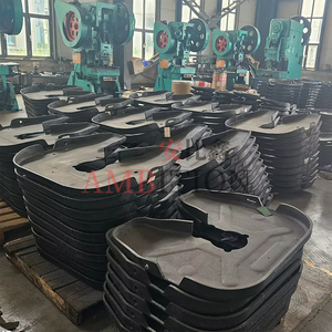 AMBITION <span class=keywords><strong>Plaque</strong></span> de montage pour <span class=keywords><strong>attelage</strong></span> de remorque en acier au carbone, Accessoires pour remorques et pièces de remorque - Product Image 2