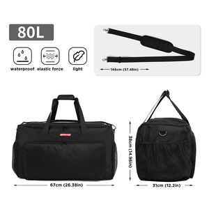 Custom Lightweight Gym Duffle Bags <strong>Weekender</strong> Overnight Bags Sports Equipment Organizer <strong>Cases</strong> Travel Bags - Product Image 3