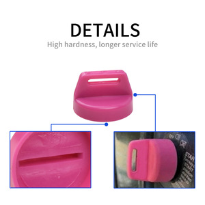Couvercle de clé de contacteur d'allumage, capuchon anti-poussière en plastique pour moto tout-terrain, rouge, bleu, noir, rose, vert, jaune, 7366 - Product Image 5