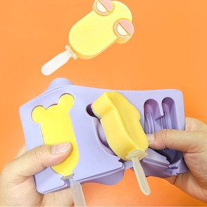 Silicone Popsicle khuôn khuôn khuôn kem ốc quế xoài Kem khuôn nhà sản xuất Silicone khuôn kem - Product Image 1