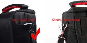 Bolsa de cámara, funda de bolsas triangulares para <span class=keywords><strong>Sony</strong></span> Alpha <span class=keywords><strong>a7III</strong></span> A7 Mark II a77 S a7R a7M2 K HX400 HX350 H300 H400 DSC RX10 III IV - Product Image 3