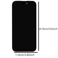 Écran LCD compatible avec iPhone 16 6,1 pouces, écran de téléphone portable offrant des couleurs naturelles et des performances fiables