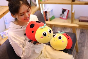 หมอนตุ๊กตาผ้ากำมะหยี่รูปเต่าทองน่ารักออกแบบได้ตามต้องการนุ่มมากทำจากผ้าฝ้าย PP - Product Image 4