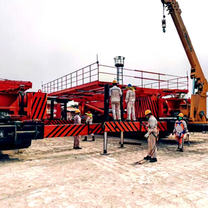 Plataforma de Construcción de Techo Invertido, Elevador Hidráulico de 7 Toneladas con Control Remoto para Taller de Estructuras de Acero - Product Image 1