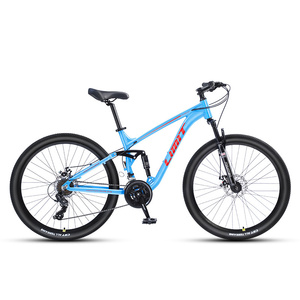 Wholesale Sport Style 24 Speed/30 Speed Soft Tail Frame <b>Beaded</b> for Bike Aluminum Mountain Double Disc ZXC-104 Factory <b>Direct</b> Mou - Product Image 3