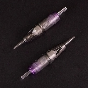 Aiguilles de tatouage jetables Bugpin, <span class=keywords><strong>13</strong></span> Mag, pointe longue, 10 pièces, cartouche professionnelle à membrane, <span class=keywords><strong>Magnum</strong></span> incurvé - Product Image 4
