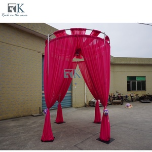 ชุดอุปกรณ์ท่อและผ้าม่านอะลูมิเนียมสำหรับฉากหลังแบบตั้งพื้น ขายส่ง - Product Image 3