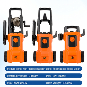 export model high-pressure <b>car</b> <b>washer</b>, portable cleaning machine for home use 220v High-pressure water gun high-power cleaning - Product Image 1