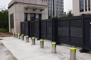 Venta al por mayor de bolardos hidráulicos de acero al aire libre para estacionamientos de carreteras y aeropuertos - Product Image 2