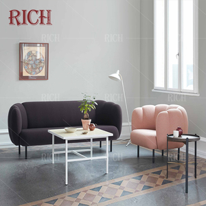 <span class=keywords><strong>Fauteuil</strong></span> décoratif en peau de mouton, chaise de salon, boucle en laine nordique, chaise de canapé, boucle en peluche - Product Image 2