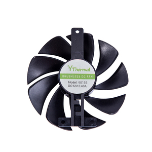 12V 4pin 85 Mét 92 mét Quạt làm mát cho card đồ họa Đồng VGA Cooler thay thế tương thích GTX 1060 RTX 2060 trường hợp máy tính - Product Image 1