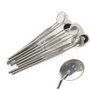10 Espejos Dentales con 4 Piezas #   Herramienta de Mano con Reflector de Acero Inoxidable - Product Image 1