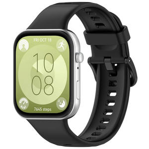 Prix le plus bas 2024 bande pour <span class=keywords><strong>huawei</strong></span> montre fit 3 Bracelet Bracelet en Silicone Bracelet Bracelets de montre pour <span class=keywords><strong>Huawei</strong></span> Watch Fit 3 bracelet en caoutchouc - Product Image 5