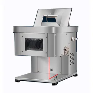 Máquina cortadora de carne de acero inoxidable de 1100W para pescado de pollo de cerdo sin hueso para uso comercial familiar