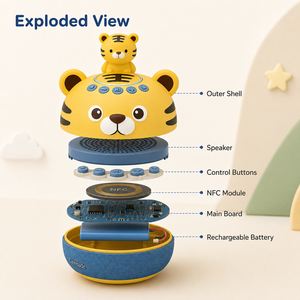 Máquina de Aprendizaje Islámica NFC <span class=keywords><strong>para</strong></span> Niños Musulmanes, Juguete Musical con Batería, Libro de Sonidos Parlante <span class=keywords><strong>para</strong></span> Niños, Educación Temprana en Árabe e Inglés - Product Image 4
