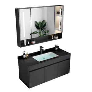 70cm Modern Moisture-Proof Easy-to-Clean Ceramic <b>Wall</b>-Mounted Washbasin Vanity Cabinet Set Bathroom Vanities - Product Image 6