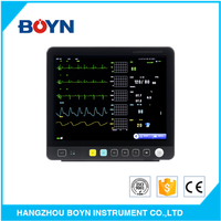 Moniteur de signes vitaux multiparamètres vétérinaire portable VE15 de haute qualité à prix abordable avec écran LCD TFT de 15 pouces
