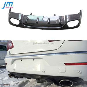 Labbro posteriore Diffusore Spoiler per Volkswagen Passat <span class=keywords><strong>CC</strong></span> <span class=keywords><strong>VW</strong></span> <span class=keywords><strong>CC</strong></span> 2010-2014 Stampaggio Decorazione Paraurti Posteriore Hugger Car Styling - Product Image 1