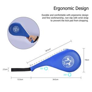 Taekwondo Double Kicking Pad Target per Tae Kwon Do Karate Kickboxing MMA Training - Product Image 3