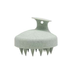 シリコンゴムマッサージ小麦麦わら洗髪ブラシ頭皮マッサージ環境にやさしい素材 - Product Image 5