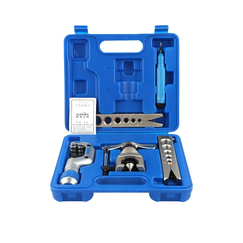 Werks-Hvac-Werkzeuge Rohrschneider-Set Verteiler lehre 4-teiliges Set Kühlwerkzeugschneider-Set Kits Bördel werkzeuge