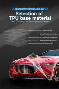ฟิล์มใสกันรอยรถยนต์ TPU PPF Lubrizol จากคลังสินค้าสหรัฐอเมริกา รับประกัน 8 ปี เปลี่ยนสีได้ ซ่อมแซมตัวเองได้ หนา 8.5 มิล - Product Image 5