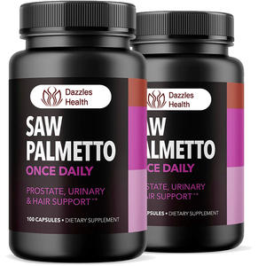 Капсулы с экстрактом пальметто премиум-класса по цене производителя для поддержки здоровья волос (органические) - Product Image 1