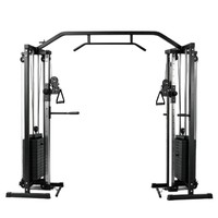 Grand rack de gym multifonctionnel de type oiseau pour la maison, équipement d'entraînement compact de type volant, appareil intégré à une seule face pour usage domestique