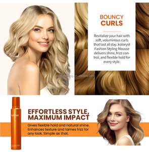 <span class=keywords><strong>Mousse</strong></span> <span class=keywords><strong>Coiffante</strong></span> Volumisante Longue Durée pour <span class=keywords><strong>Cheveux</strong></span> Bouclés et Tresses, Marque Privée, Vente en Gros - Product Image 5