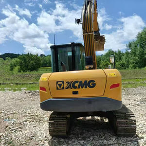 Mini-excavatrice XCMG XE75DA de 7 tonnes, sur chenilles, haute qualité, fabrication chinoise, petite pelle rétrocaveuse, excavatrice d'occasion - Product Image 3