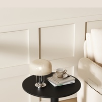 Table basse d'appoint ronde en fer style jardin noir tendance pour la chambre à coucher et le bureau à domicile
