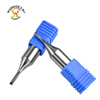 Warrior's Bit TCT 2 galur lurus, mata kayu lapis CNC, mata Router ujung karbida, pemotong penggilingan untuk pertukangan