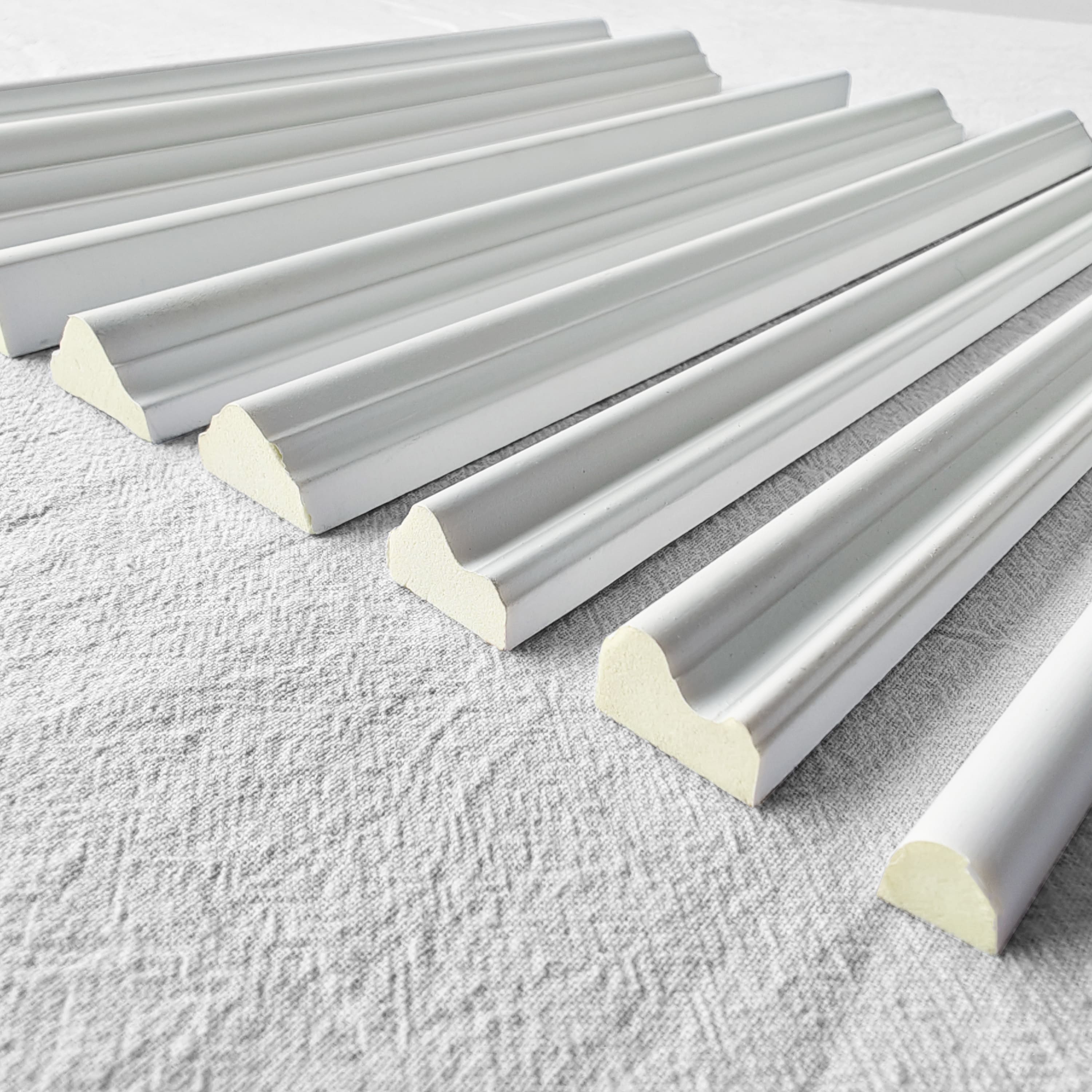 Profilé Décoratif Polystyrène Plinthe D'angle Décor Stuc Hexim 40x40mm M 13 50871407