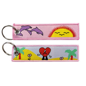 100 modèles de porte-clés personnalisés avec logo d'anime, personnage de dessin animé, porte-clés tissé <span class=keywords><strong>SPY</strong></span> <span class=keywords><strong>FAMILY</strong></span>, porte-clés brodés Blue Lock - Product Image 2