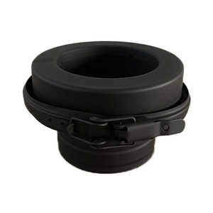 ID:80mm OD:130mm Juego <span class=keywords><strong>de</strong></span> chimenea <span class=keywords><strong>de</strong></span> Estufa <span class=keywords><strong>de</strong></span> pellets negros con bloqueo <span class=keywords><strong>de</strong></span> doble giro - Product Image 3