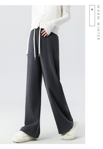 <span class=keywords><strong>Pantalon</strong></span> de maternité décontracté et ample pour l'été, l'automne et l'hiver-Jambe large avec conception ajustée au ventre pour une <span class=keywords><strong>grossesse</strong></span> confortable - Product Image 4