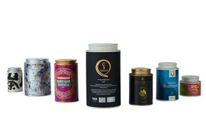 Tubo de papel de té de café redondo de lujo de 76mm, adecuado para el embalaje de té, té negro, té verde, <span class=keywords><strong>Yerba</strong></span> <span class=keywords><strong>Mate</strong></span>, té perfumado, etc. - Product Image 5