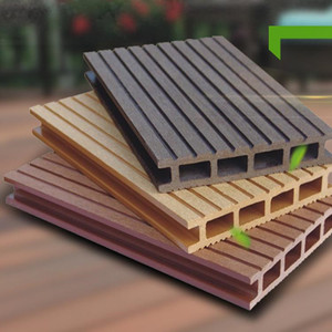 Bán Hot sàn hiện đại <span class=keywords><strong>decking</strong></span> tái chế ngoài trời không thấm nước hồ bơi WPC Composite <span class=keywords><strong>decking</strong></span> bảng 18 mét độ dày 5 năm - Product Image 4