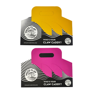 Tùy Chỉnh In 6 Chai Rượu Bia Bao Bì Sóng Tàu Sân Bay Hộp Takeaway Sáu Gói Bia Hộp Với Xử Lý - Product Image 6