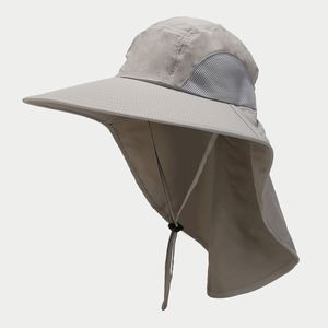Cappello Estivo Parasole da Pesca e Montagna con Ampia Tesa e Protezione per il Collo, Asciugatura Rapida per Uomo e Donna - Product Image 1