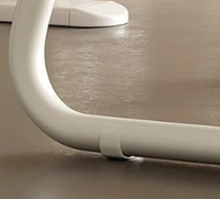 Chaise de bureau ergonomique en maille de qualité commerciale avec dossier confortable, accoudoirs fixes, structure métallique et design moderne pour la maison et le bureau