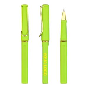 Bolígrafo de Gel de Plástico Carbonizado Esmerilado Personalizado de 0.5 mm, Bolígrafo Promocional para Firmas Comerciales, para Uso en Oficina, Escuela y Exámenes - Product Image 2