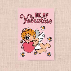Tarjeta de San Valentín Personalizada al por Mayor, Diseño de <span class=keywords><strong>Cupido</strong></span> Adorable, Tarjetas de Felicitación con Sobre para Él, Ella, Esposa, Esposo, Compañero de Trabajo - Product Image 4