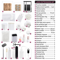 Fabricant professionnel de cils, kits d'extensions de cils de haute qualité, kits d'extensions de cils à marque privée pour débutants