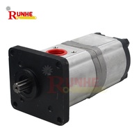 Hydraulische Lenkungspumpe 47129338 Doppelte Hydraulische Zahnradpumpe für TL80A JX1070U Landwirtschaftliche Traktoren