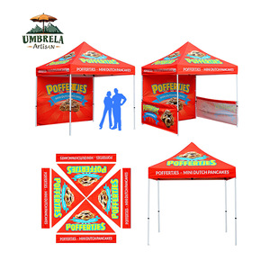 Tenda Kain Promosi Luar Ruangan untuk Pameran Acara, Tenda Lipat dengan Logo Cetak, Tenda Peneduh, Penggunaan Lintas Negara - Product Image 1