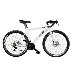 Vélo de route transfrontalier en gros avec guidon coudé, double frein à disque, <span class=keywords><strong>cadre</strong></span> en alliage d'aluminium, roues 700C, guidon plat pour <span class=keywords><strong>homme</strong></span> - Product Image 3