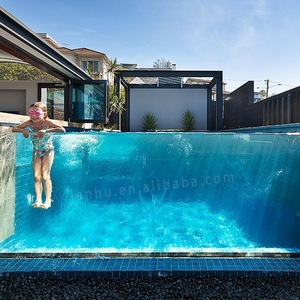 Fabrikant Custom 120 Mm Transparant Vel Panel Muur Acryl Infinity Zwembad Voor Villa Hotel Resort - Product Image 3